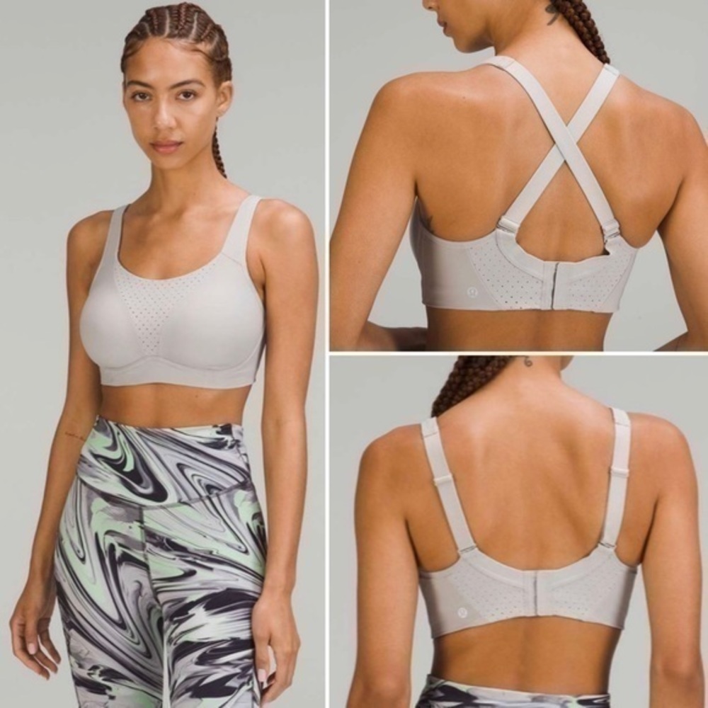 Lululemon Run Times Bra *High Support, B–G CupsSeal Grey